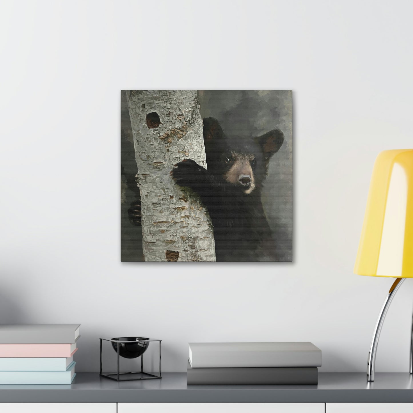 "Bear Hug" Stretched Canvas