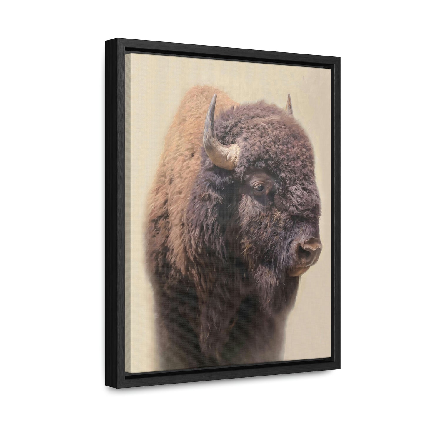 "The Roaming Beast" Framed Canvas