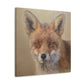 "Auburn Beauty" Stretched Canvas Fox Painting