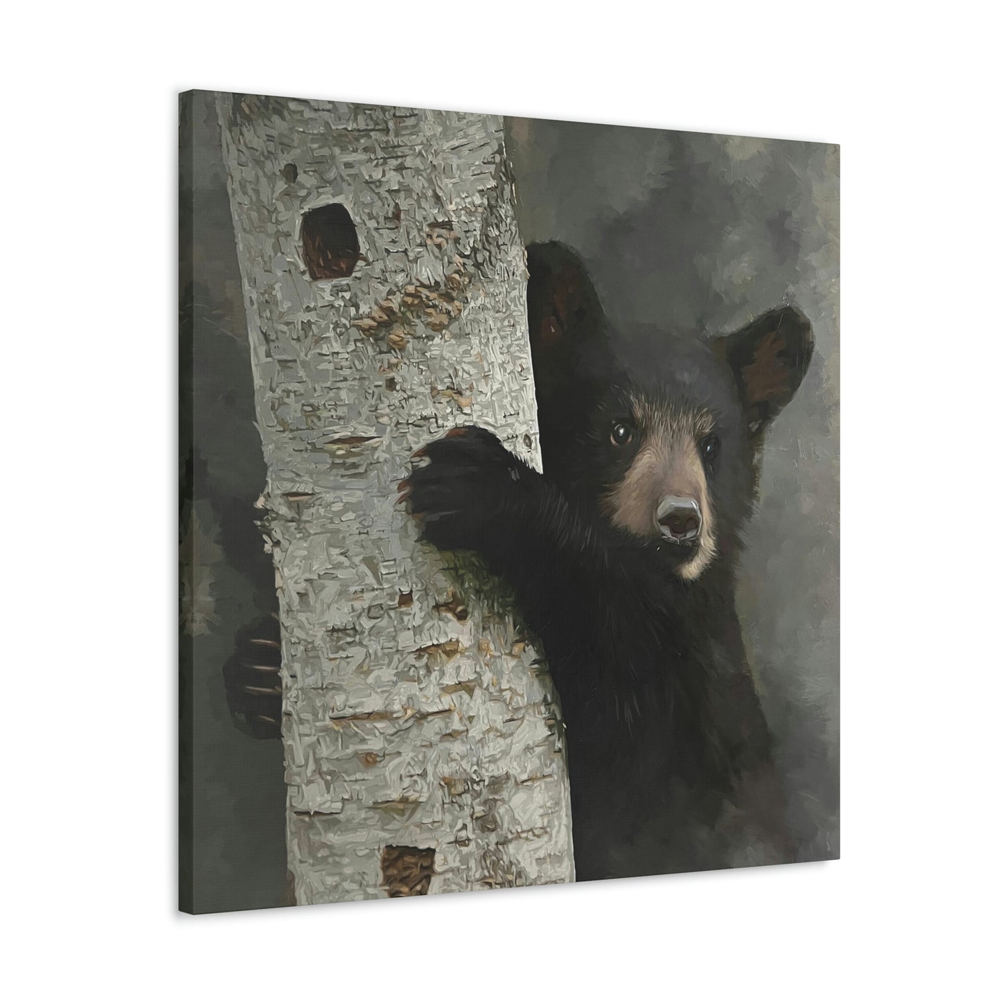 "Bear Hug" Stretched Canvas