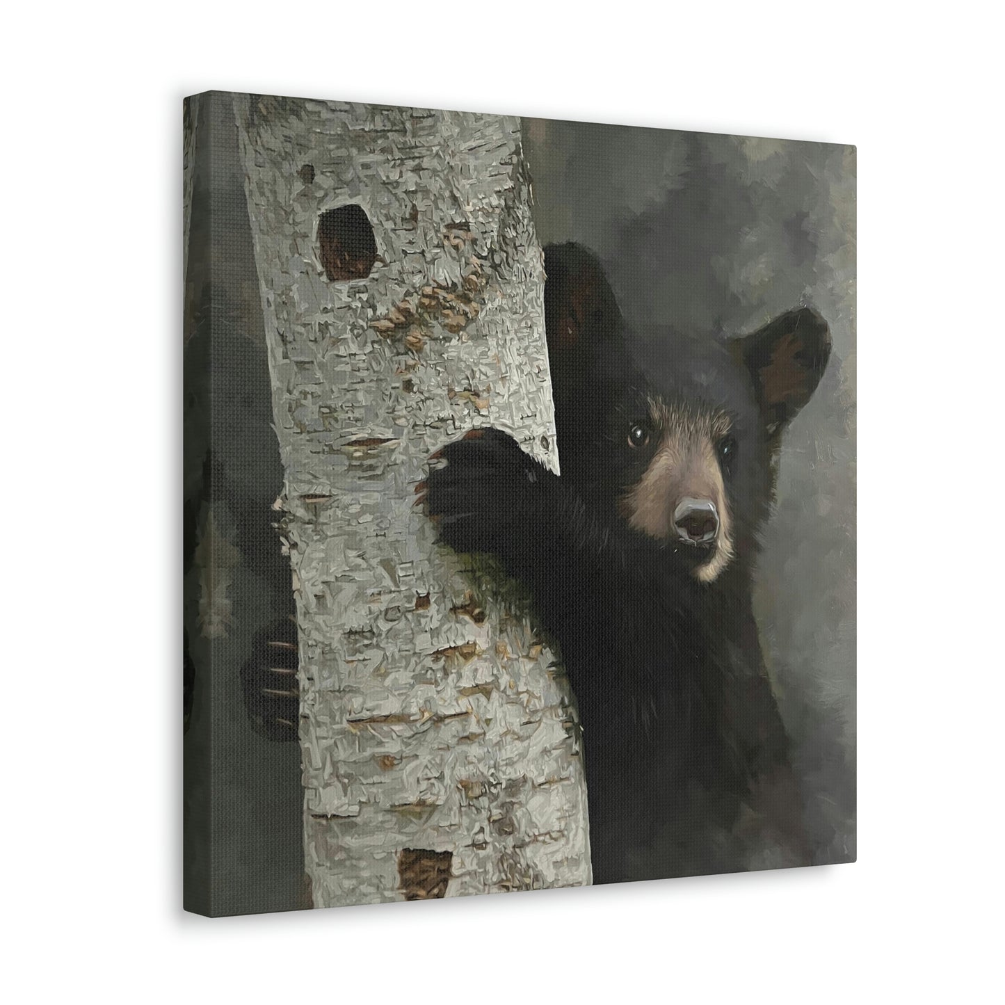 "Bear Hug" Stretched Canvas