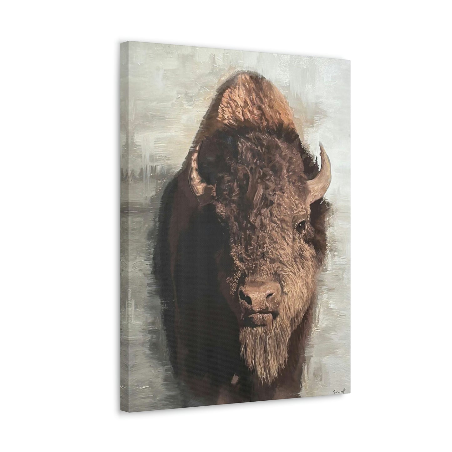 "Prairie King" Stretched Canvas