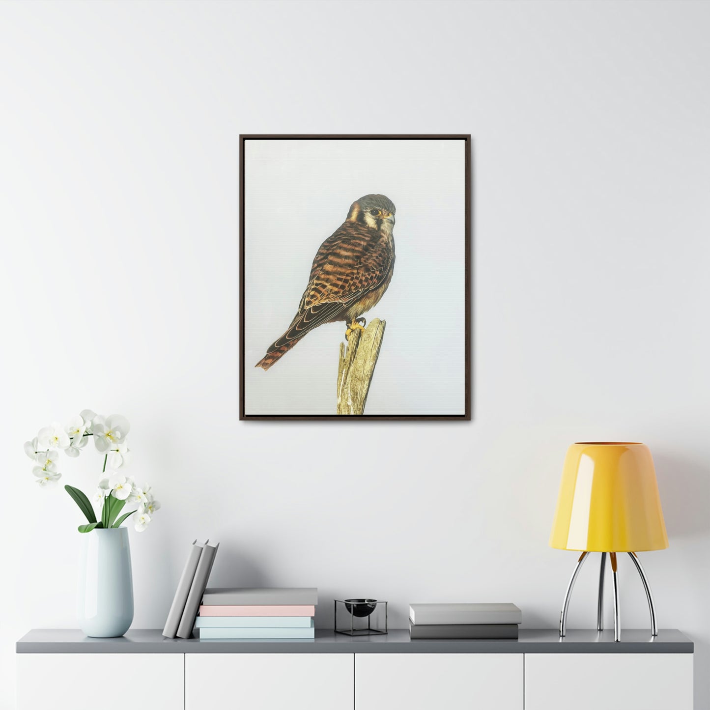 "Kestrel" Framed Canvas