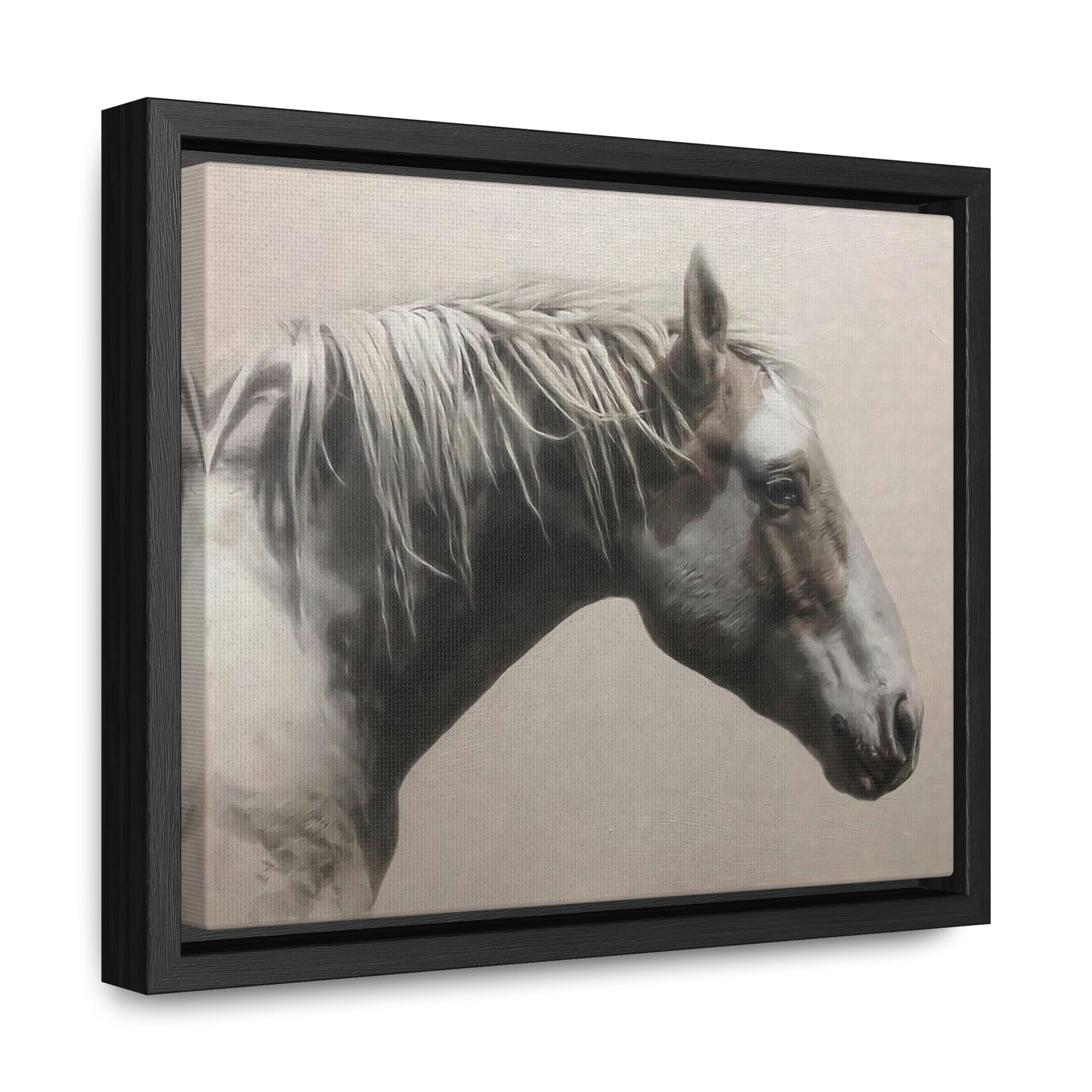 "Graceful Beauty" Framed Canvas