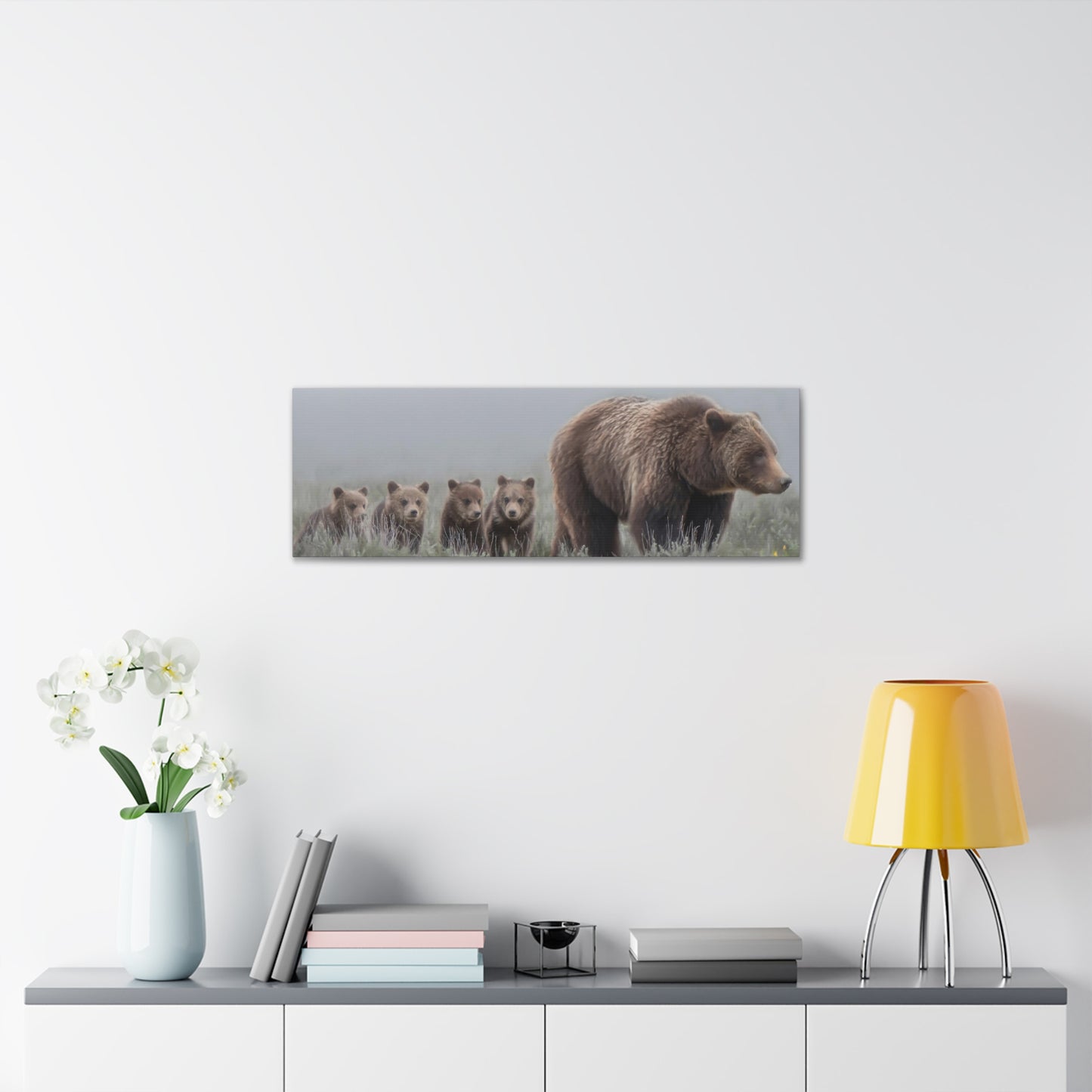 "Grizzly 399" Stretched Canvas