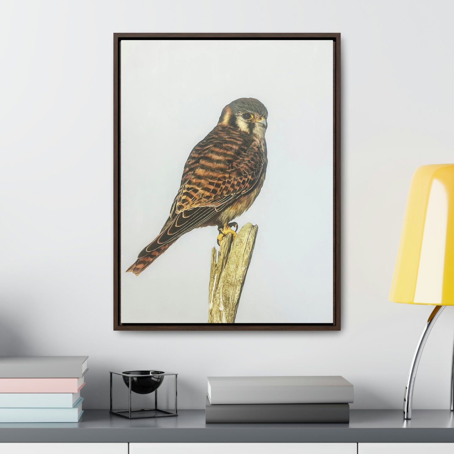 "Kestrel" Framed Canvas